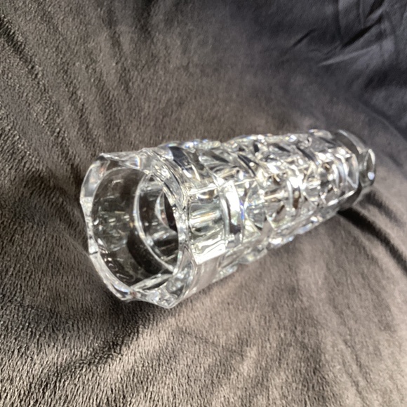 VINTAGE CRISTAL D’ARQUES FRANCE CLEAR  MID CENTURY MODERN VASE - Picture 9 of 15